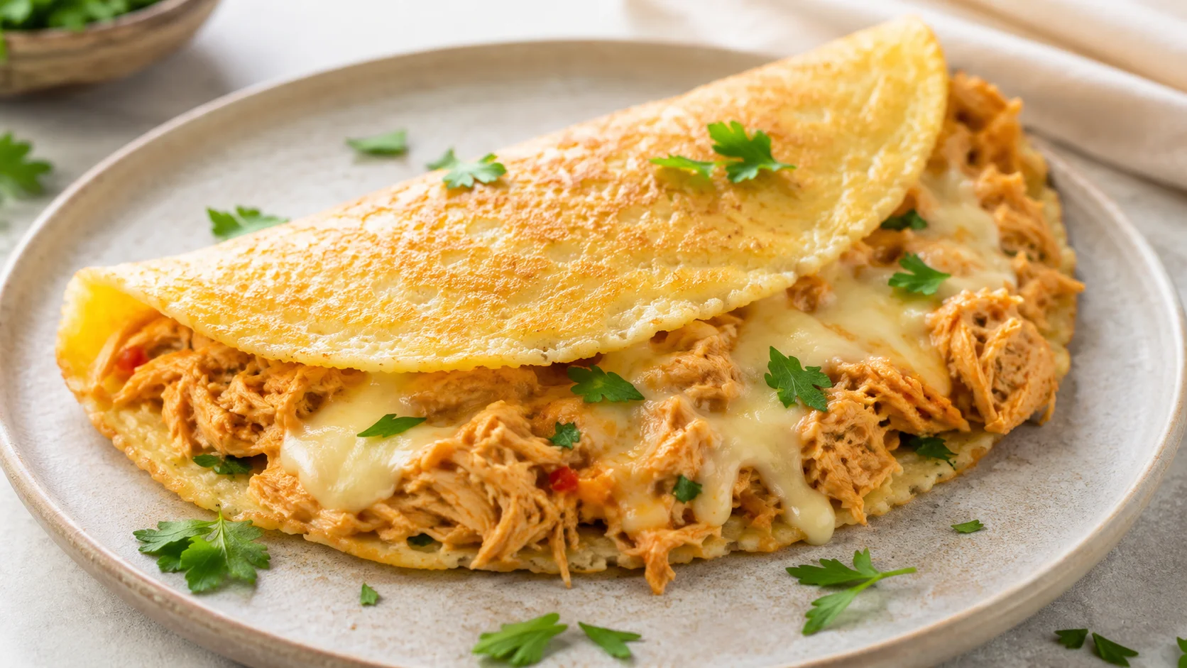 Panqueca de banana com aveia